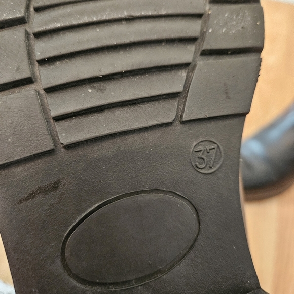 Anfibio Waterproof Leather Boho Plush Lined Fall Winter Boots Multicolor Sz 37. - Picture 11 of 11